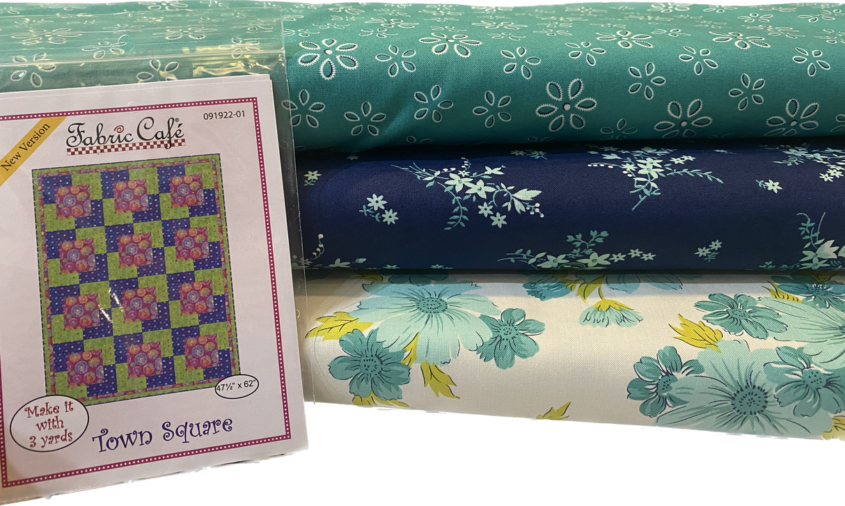 3 Yard Quilt Kit with Moda Feedsacks