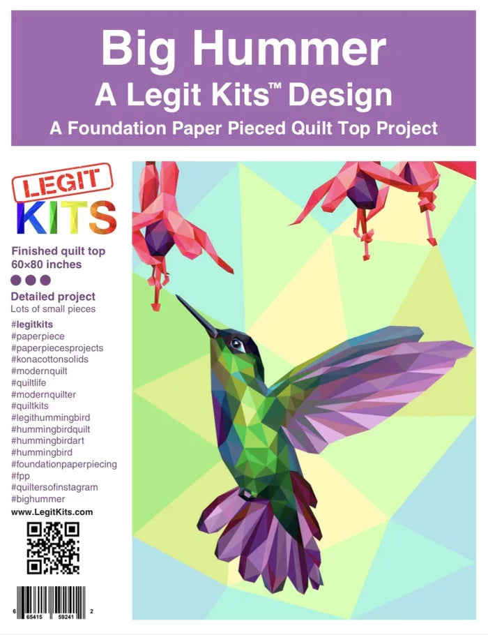 Little Hummer - Legit Kit Quilt Pattern