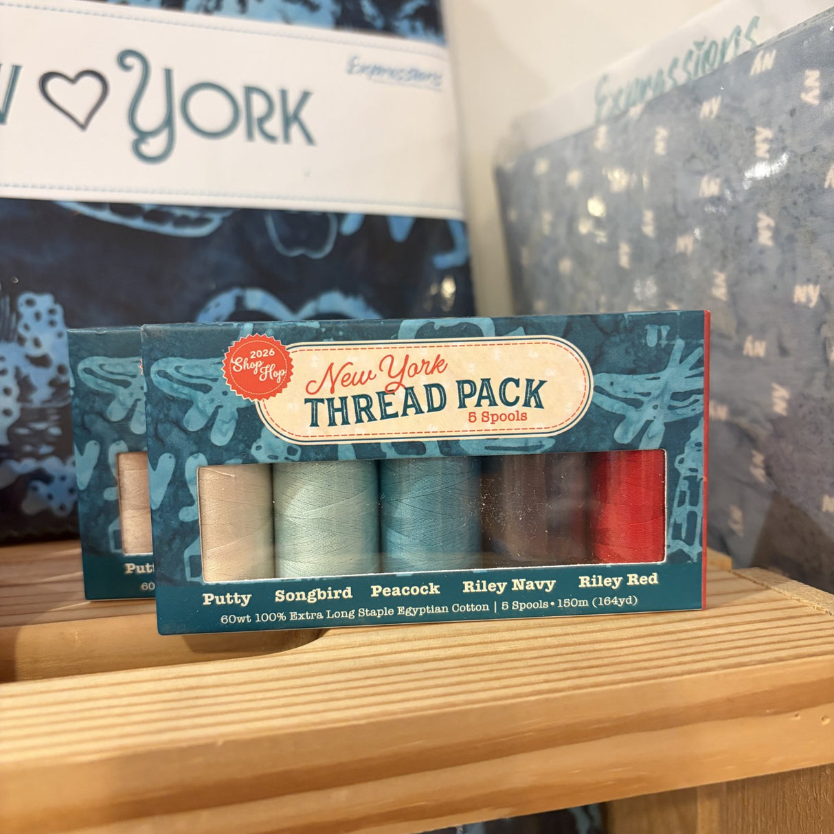 All New York Shop Hop Thread Pack 5 pcs