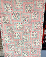 My Summer House, Throw Size Quilt 39" X 55"
