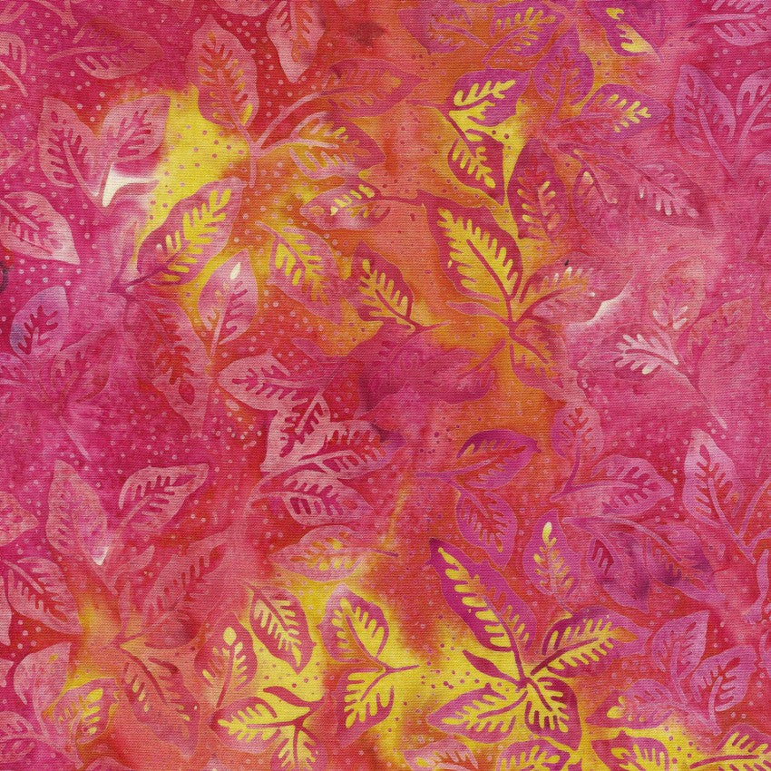 Island Batik, Buds and Blooms, Leaves