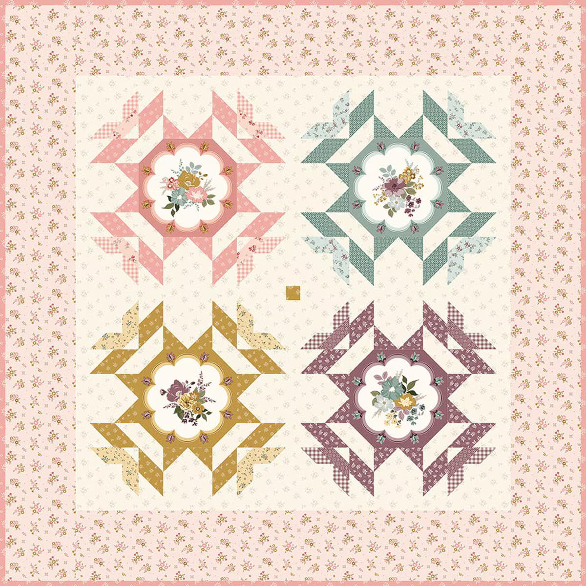 Delicate Dance Boxed Quilt Kit from Riley Blake