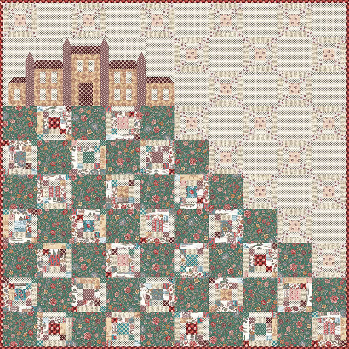 The Abbey Quilt Kit from Riley Blake