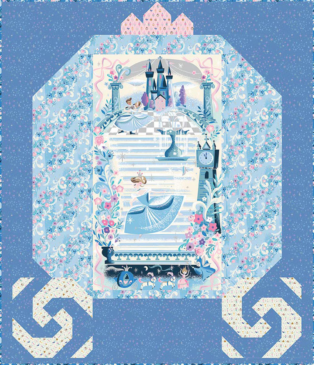 Cinderella's Carriage Panel Quilt Kit from Riley Blake