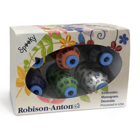 Robison Anton 40wt Polyester 6 Spool Set - Spooky