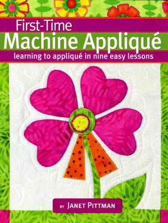 First-Time Machine Applique Book