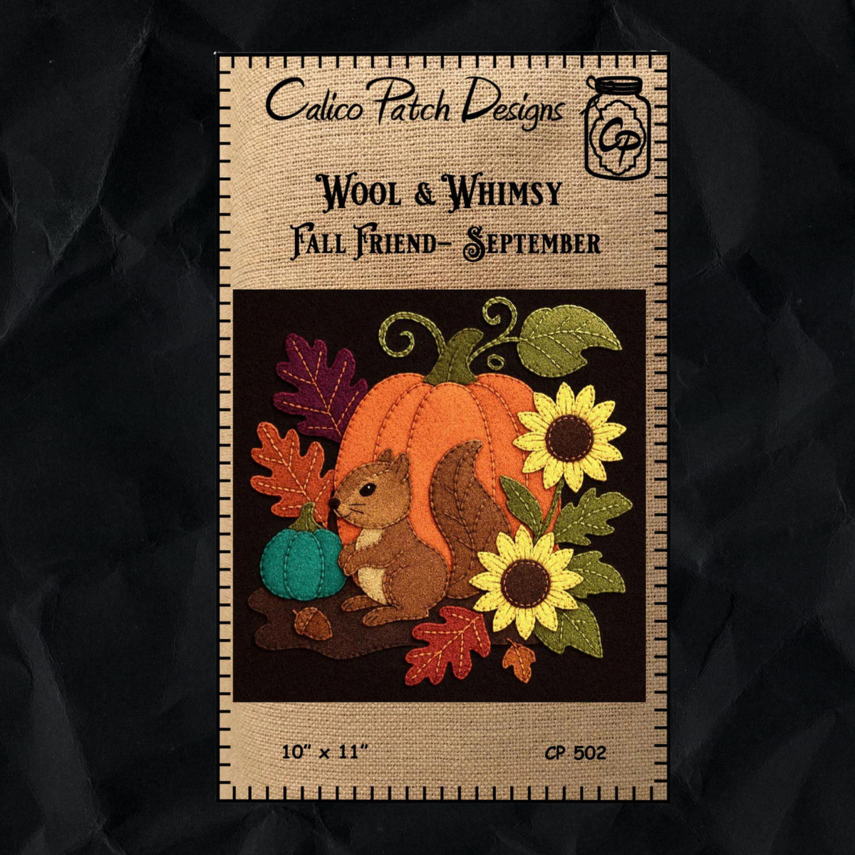 Wool & Whimsy Wool Block of the Month – 12 Month Program (Riley Blake)