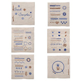 Embroidery Sampler Book Blue EK 101E Tulip