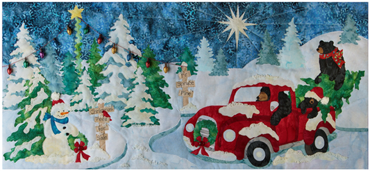 The Perfect Tree, applique and embellishment kit