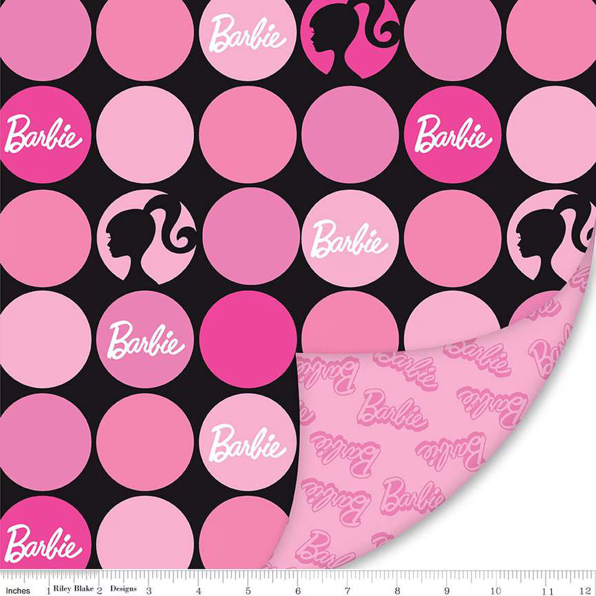 Double Lush Velvet Original Barbie by the panel