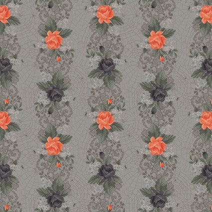 Web of roses Gray from Maywood Studio