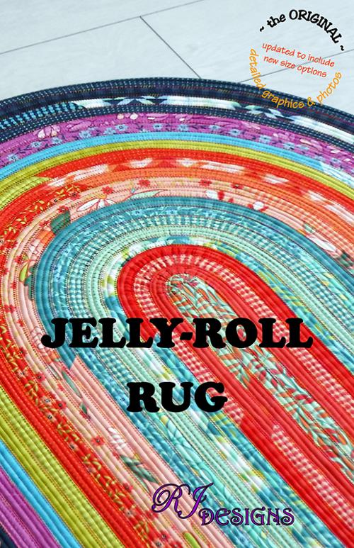 Jelly Roll Rug RJD 100 RJ Designs Pattern