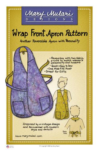 Wrap Front Apron MP 02 Marys Productions