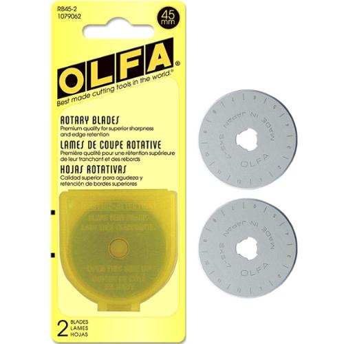 RB45-2 45MM Rotary Blade 2ct 1079062 Olfa