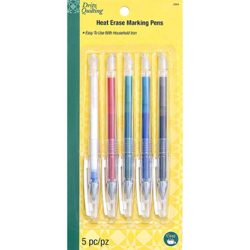 Heat Erase Marking Pens 5ct 3364 Dritz