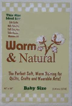 Warm & Natural Batting Baby Sz 2322 Warm Company