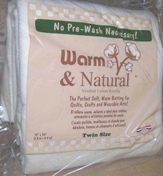 Warm & Natural Batting Twin Sz 2391 Warm Company