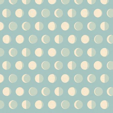 Sky Moon Phases, by the yard from Poppie Cotton-