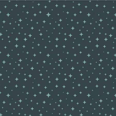 Night Star Bright, by the yard from Poppie Cotton-