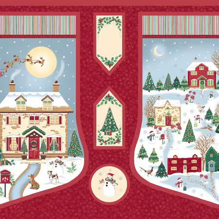 Stocking Multi from Andover Fabrcs