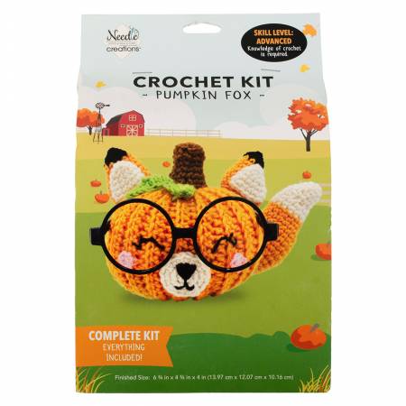 Pumpkin Fox Crochet Kit