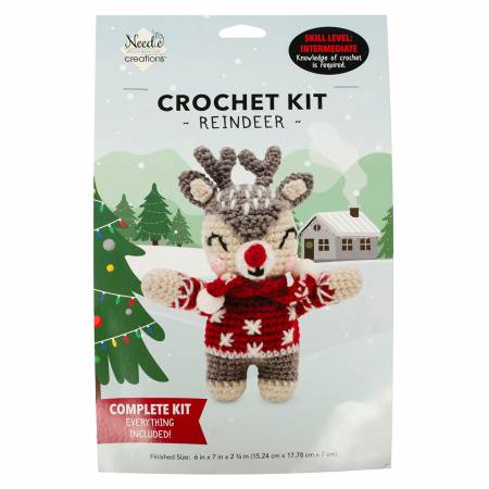 Christmas Reindeer Crochet Kit
