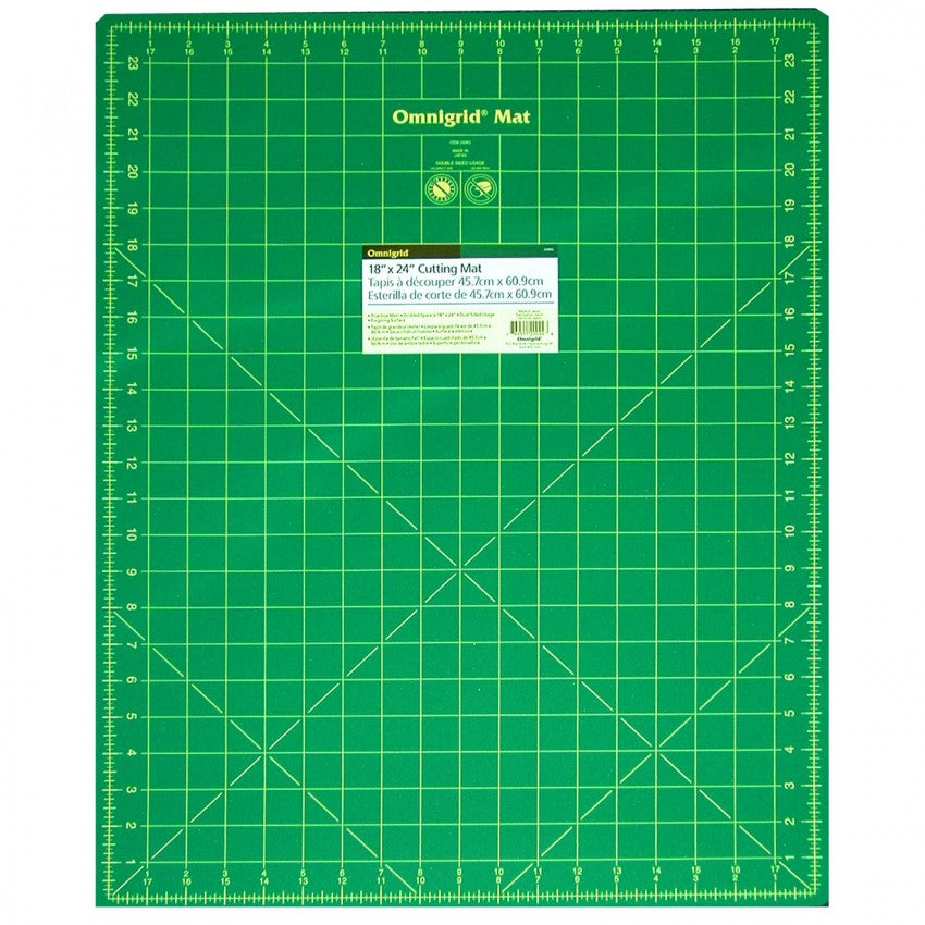 Omnigrid Cutting Mat with Grid 18" x 24"