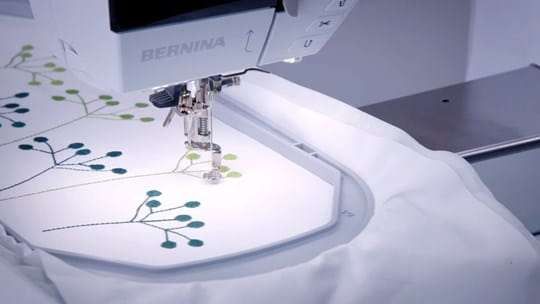 Bernina Embroidery Guide Class for 5,7 and 8 series November 23 10:30-12