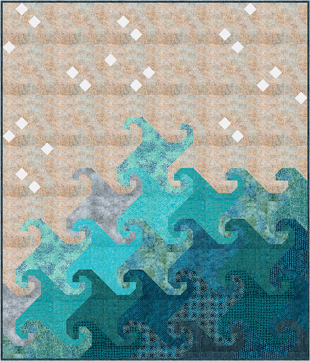 Ocean's Edge Quilt Kit