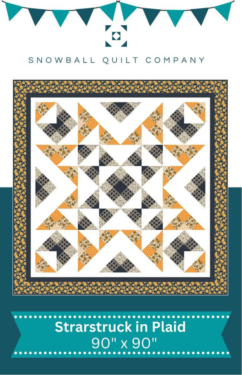 Snowball Quilt Company Starstruck Plaid Quilt Pattern