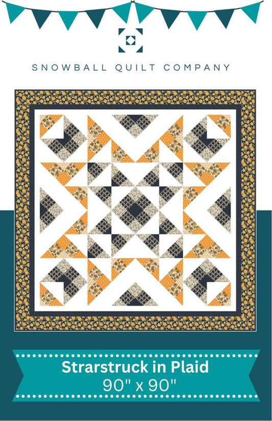 Snowball Quilt Company Starstruck Plaid Quilt Pattern