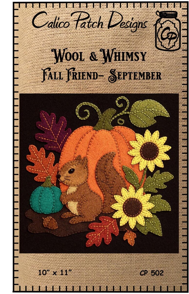 Celebrate every season with our Wool Appliqué Banner of the Month Program! Starts July 2026