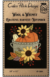 Celebrate every season with our Wool Appliqué Banner of the Month Program! Starts July 2026