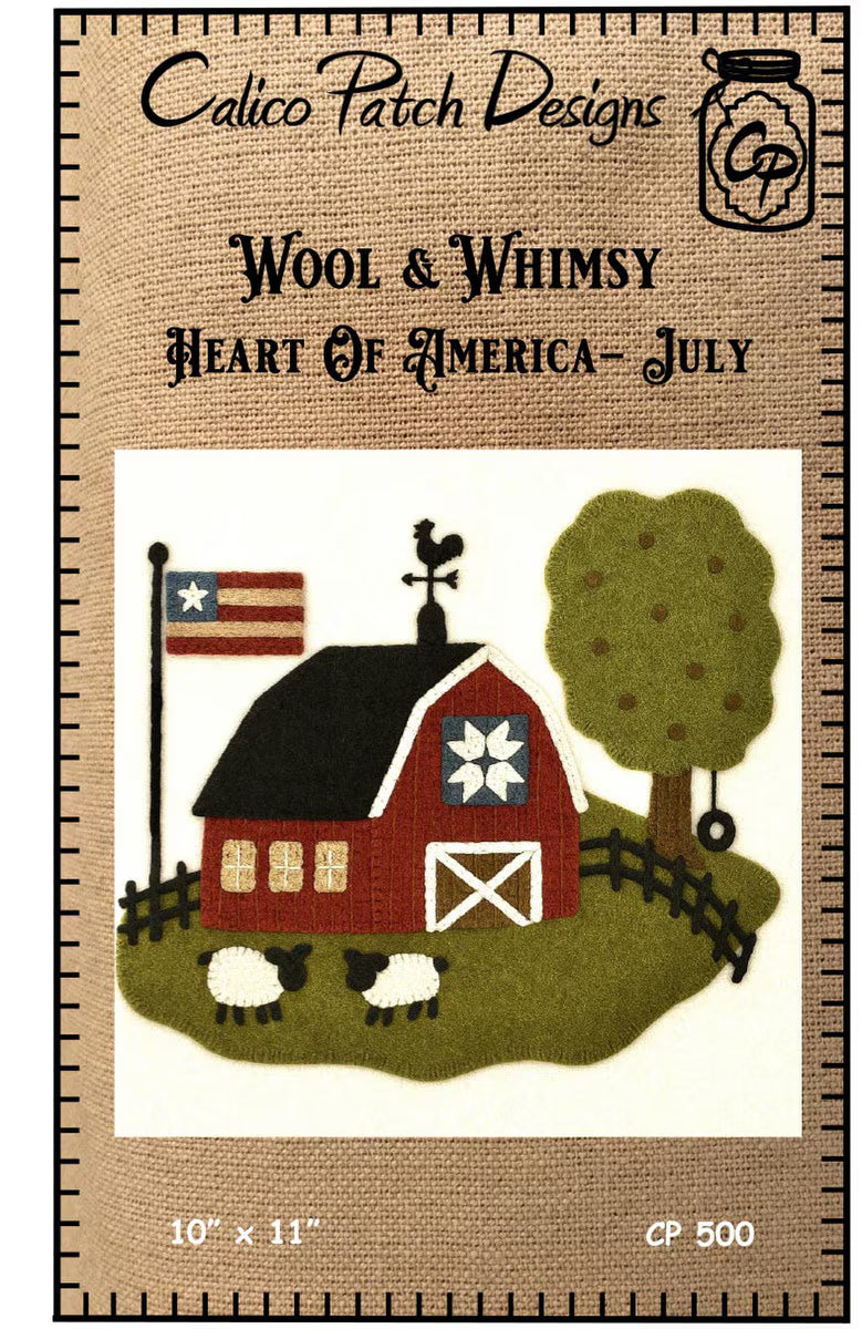 Celebrate every season with our Wool Appliqué Banner of the Month Program! Starts July 2026