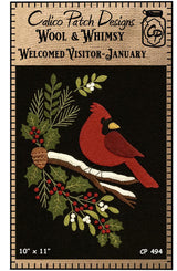 Celebrate every season with our Wool Appliqué Banner of the Month Program! Starts July 2026