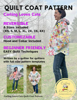 Carling Loves Cats Quilt Coat Pattern