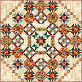 🍁 QT Fabrics Autumn Beauty Block of the Month (BOM), Ships March of 2027