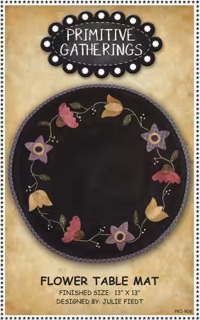 Flower Table Mat Pattern