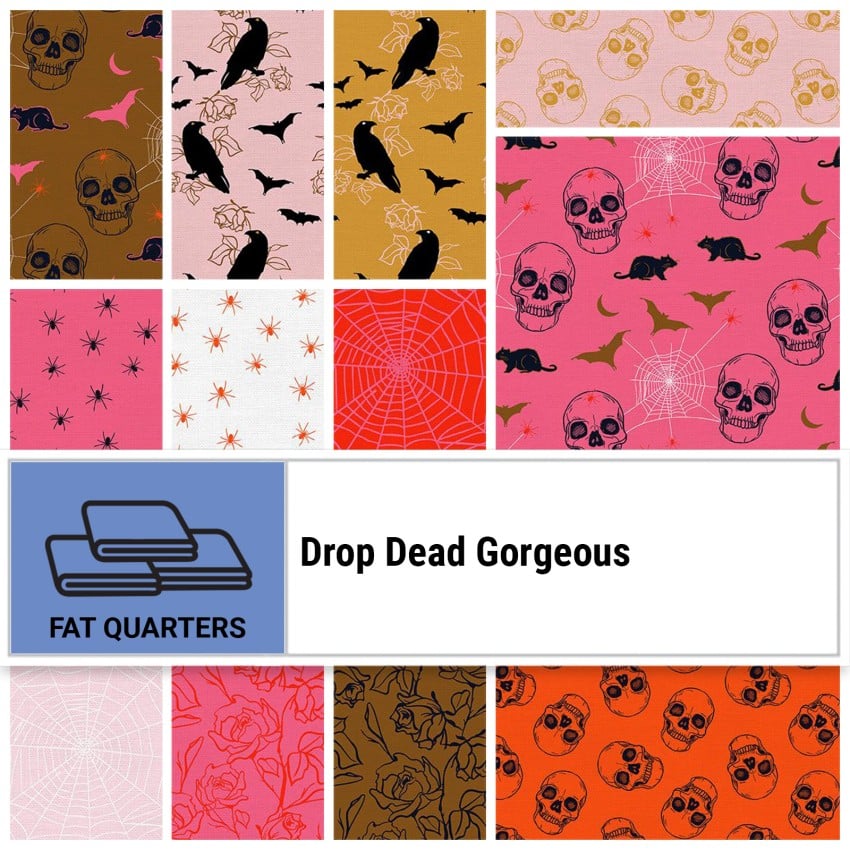 Drop Dead Gorgeous Fat Qtr Bundle 12 pieces