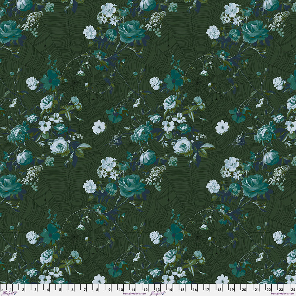Vining - Verdant || Enrapture by the yard from Guicy Guice for FreeSpirit Fabrics