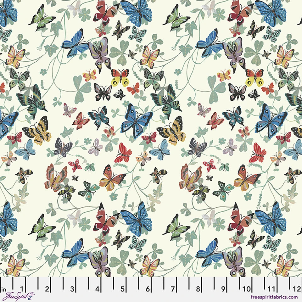 Butterfly Flight - Cream || Last Fall in Japan by the yard from Natalie Lete
