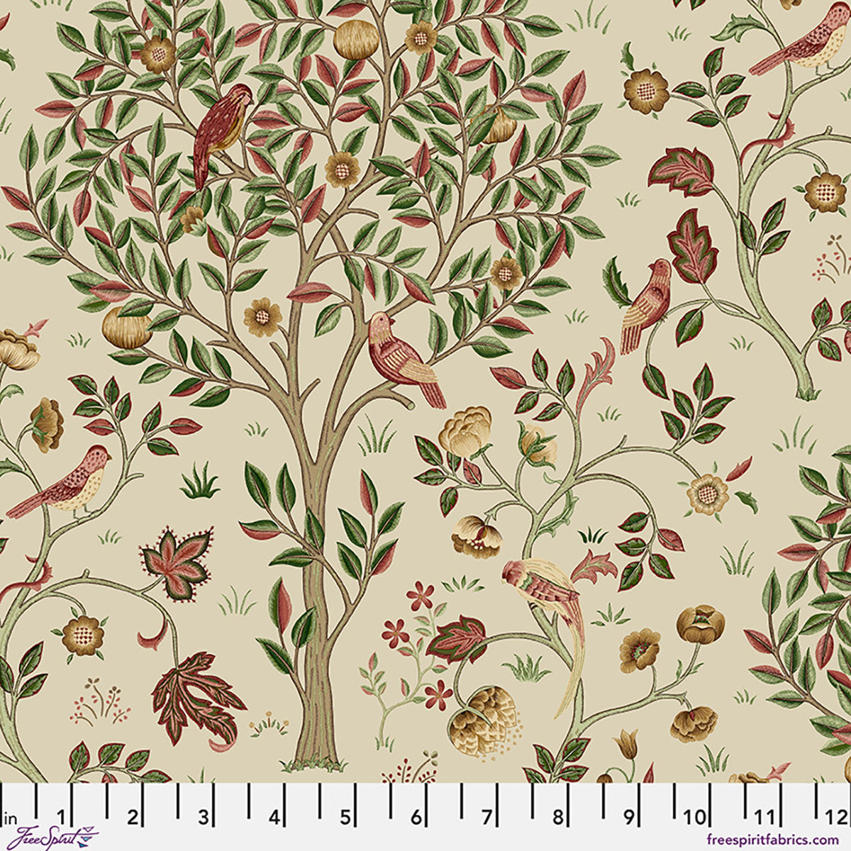 Kelmscott Tree - Barbed Berry || Suffolk Holiday Collection from the Original Morris & Co