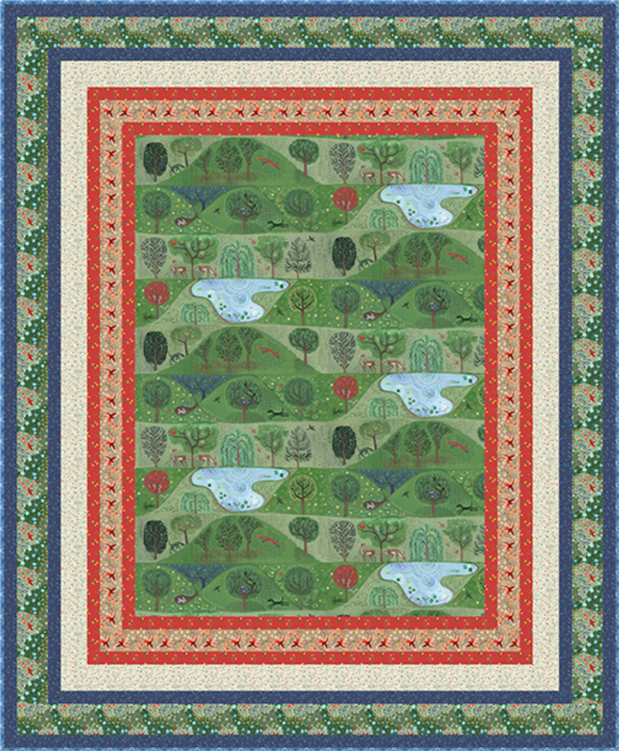 Adam Trest - Promenade Quilt