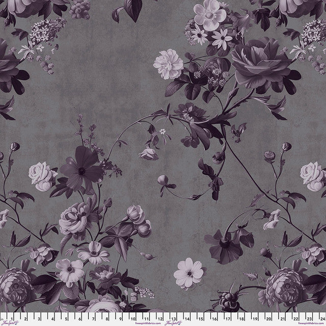 Backing Fabric - Vining - Wisteria || Enrapture by the yard from Guicy Guice for FreeSpirit Fabrics