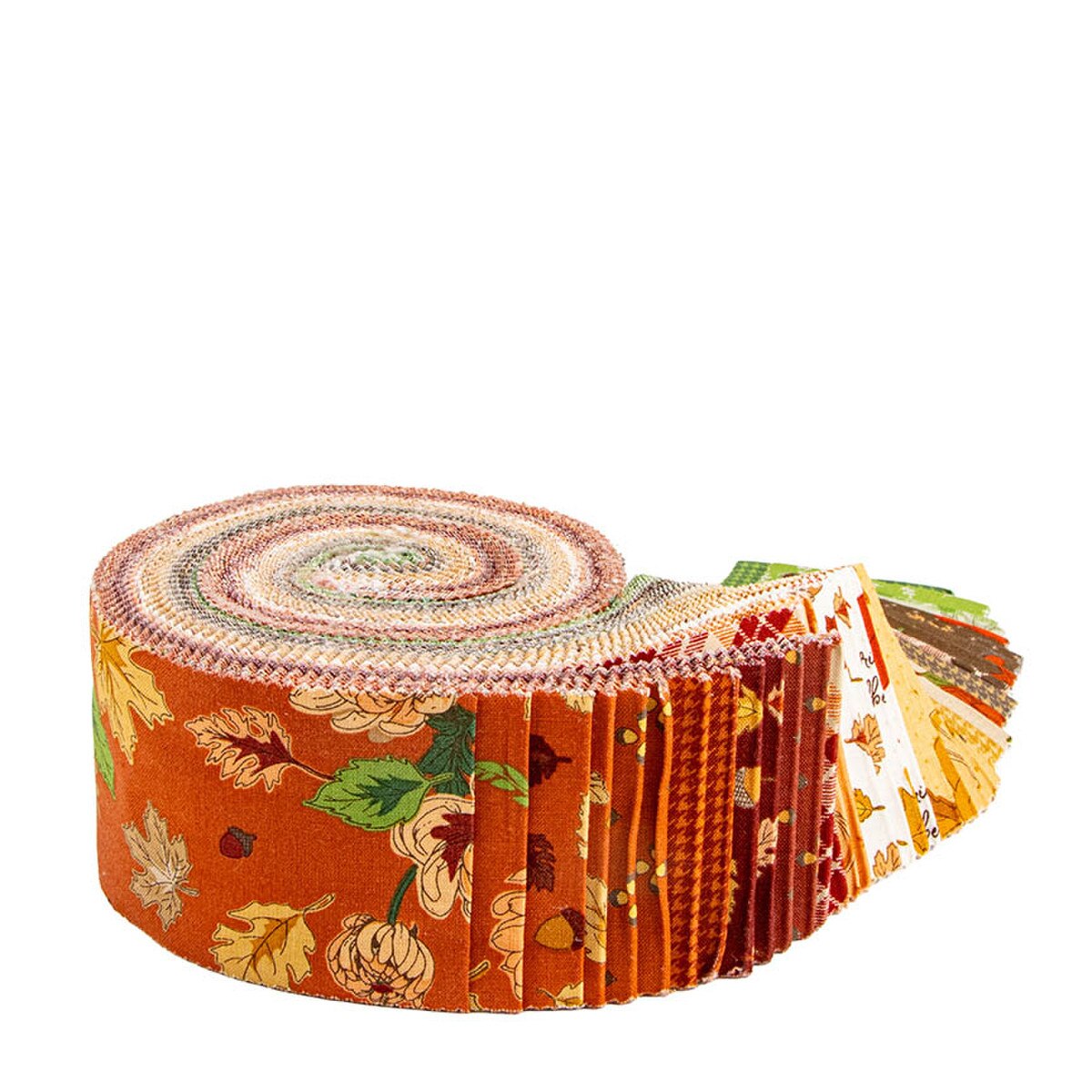 Cozy Autumn 2 1/2" Rolie Polie from Riley Blake