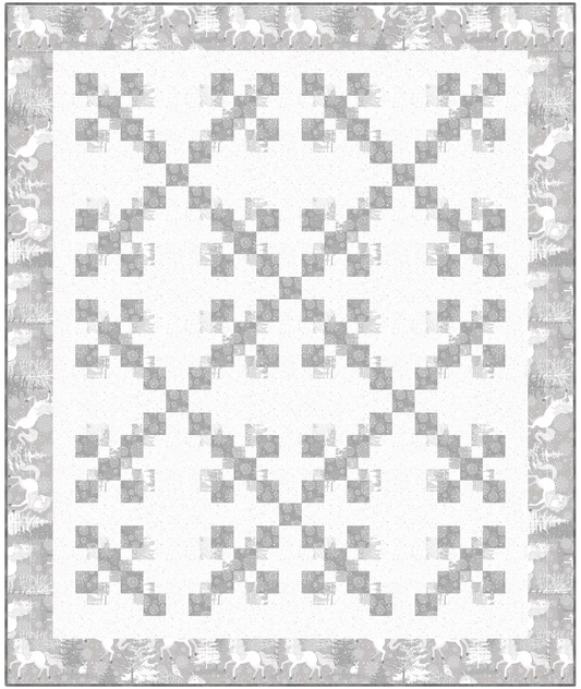 Enchanted Forest Quilt Printed Pattern