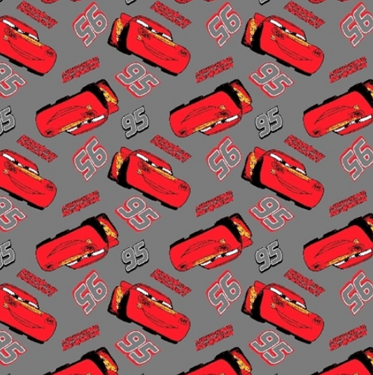 Lightning McQueen Cars Fabric by the yard