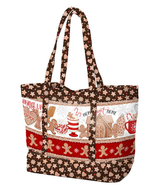 Border Print Generous Tote Bag! All Supplies Included. November 21, 5:30-9pm