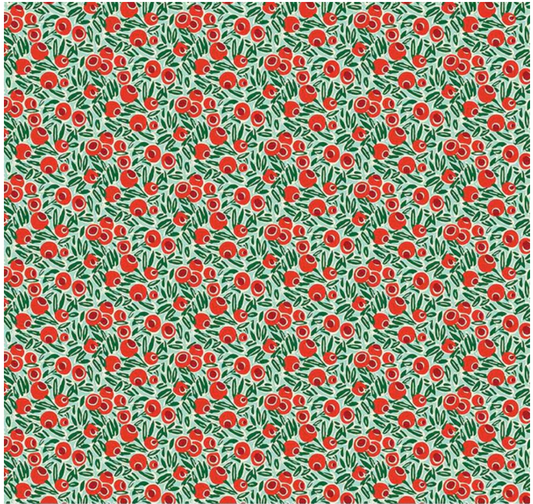 Festive Fair Yew Berries A, Liberty Fabrics for Riley Blake, by the yard