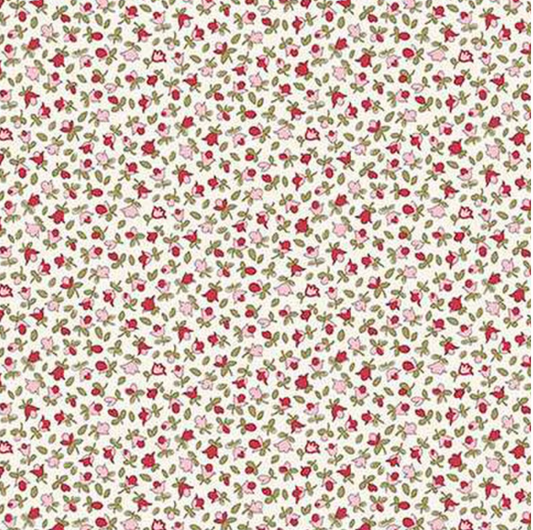 Liberty heirloom Collection 4 Little buds C, Liberty Fabrics for Riley Blake, by the yard